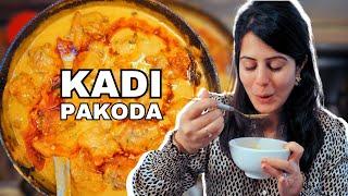 Tastiest KADI PAKODA Recipe | Authentic Indian Food | Punjabi Kadi