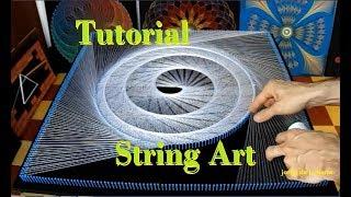 string art helicoide por jorge de la tierra