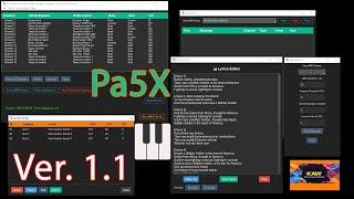 Korg Pa5X MIDI REVOICER Software V1.1 - A lot of New Features | Including Auto Revoice!!