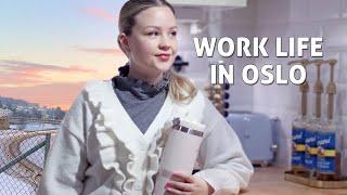 Realistic Day in the Life Working a 9-5 Office Job in Oslo, Norway | Corporate Work Vlog