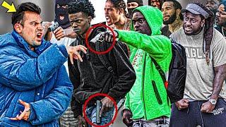 Throwing GANG SIGNS in Chicago Hood GONE WRONG! (MUST WATCH)