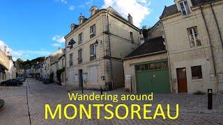 Wandering around Montsoreau in the Maine-et-Loire department Western France