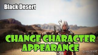 [Black Desert] How to Change Your Character's Appearance (After Creation)