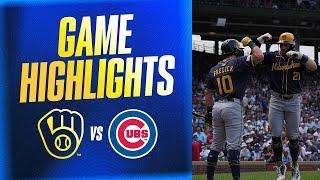 Brewers vs. Cubs Game Highlights (6/19/25) | MLB Highlights