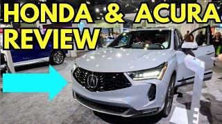 LA Auto Show 2024 - REVIEWING Honda and Acura