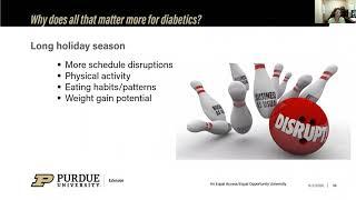 Managing Diabetes During the Holidays 11 2 20