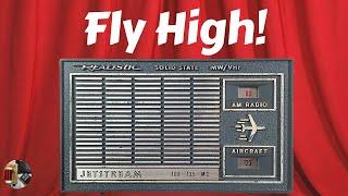 Classic Realistic Jetstream 12-626 AM AIR Band Portable Radio