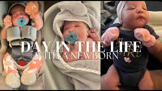 Vlog | Day in the life with a newborn, newborn essentials, breastfeeding and  more