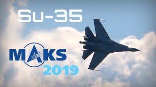 MAKS 2019 ️ SU-35 CANCELS GRAVITY!! - HD 50fps