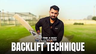 Backlift in Cricket | Batting Technique | Cricket Masterclass | Find a Way with Taruwar Kohli