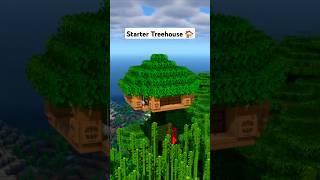 Minecraft Starter Tree House  #minecraft