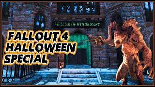 Fallout 4 Halloween! Scrapping The Museum of Witchcraft