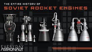 The Entire Soviet Rocket Engine Family Tree