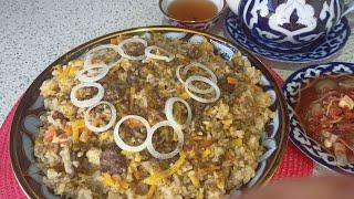 MASHKICHIRI - UZBEK DISH!  Even though every day serve this for lunch or dinner!