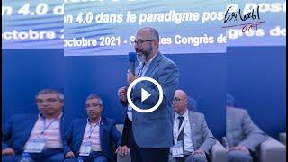 l'intervention de président du conseil de l'ordre des architectes de Tunisie Monsieur Sahby Gorgi .