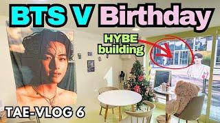 BTS V Birthday in Seoul Yongsan outside HYBE!!  Taehyung Birthday Project 2024