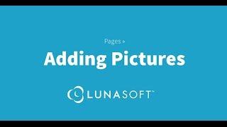 How To Add Pictures to Your Web Page Using the LunaSoft Content Management System