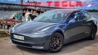 обзор TESLA MODEL 3 dual motor 2022 | Тесла модель 3 из США изменившая жизнь…