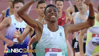 Nuguse takes back-and-forth 1500m National title in tight finish | NBC Sports