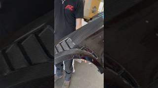 Unboxing anderson composites CARBON fiber gt500 fenders for my 5.0!(1of1 custom)never done before