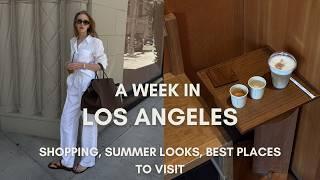 A Week In Los Angeles: The Row Unboxing, Summer Looks & Best Places to Visit