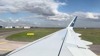 Landing in Astana (NQZ) Airbus A321 neo 4K