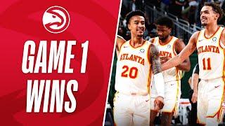 Best Of Hawks THRILLING Game 1 UPSETS This Postseason! 