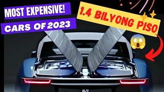 Top 10 PINAKAMAHAL NA SASAKYAN sa BUONG MUNDO 2023 | TOP 10 MOST EXPENSIVE CARS in the WORLD 2023