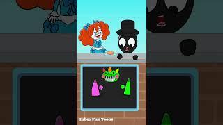 POV Perfect Body Selection Challenge - Black and Poppy Playtime 4 x Pianosaurus