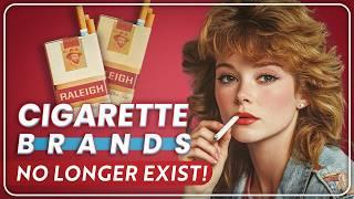 20 Famous Cigarette Brands From The 1970s, That No Longer Exist!