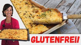 Glutenfreier Zwiebelkuchen aus Buchweizen | Kochen mit Ernährungsexpertin Dagmar von Cramm