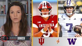 ESPN SC | Heather Dinich breaks down "HOW" Indiana will play to dominate Washington on Saturday