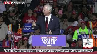 FULL SPEECH: Senator Ron Johnson Delivers Remarks in Milwaukee, WI