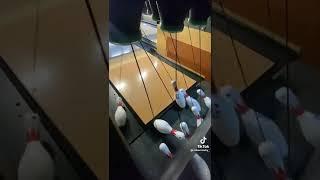 Bet You’ve never seen How a string pin machine work Before  #shorts #bowling
