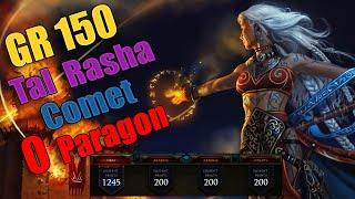 Diablo 3 Season 28 - Tal Rasha Meteor Wizard GR 150 (0 Paragon Used)