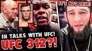 Khamzat Chimaev RESPONDS to BAD RUMORS! Israel Adesanya vs Caio Borralho NEXT? Ilia RUNS INTO Volk!