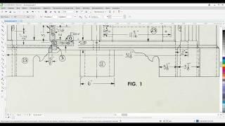 Масштабирование отсканированных чертежей в CorelDRAW