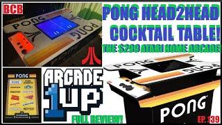 BCB 139: Pong Head2Head Cocktail Table by Arcade1Up (Assembly & Review! All 12 Games!)