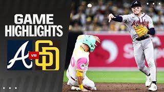 Braves vs. Padres Game Highlights (3/28/25) | MLB Highlights