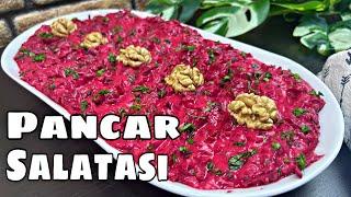 En Nefis Yoğurtlu Kırmızı Pancar Salatası Nasıl Yapılır? (Adım Adım)