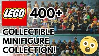 HUGE Lego 400+ Collectable Minifigure Collection Showcase! (33 Series!)