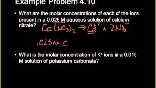 APChem - Section 4.5 - Concentration of Solutions