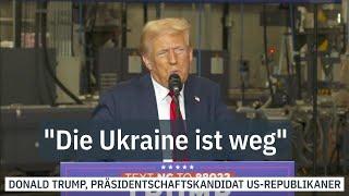 Ex-Präsident erklärt Land für tot - Trump: "Die Ukraine ist weg" -| ntv