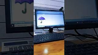 Umbrella ️ Symbol shortcut keyboard in Ms word. #shorts #msword #computershortvideo