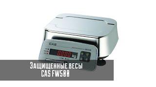 Пыле  и влагозащищенные весы CAS FW500