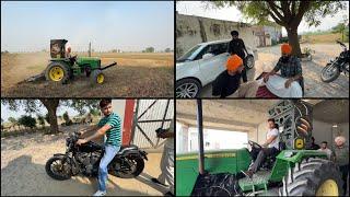 gang sarri ikathi hoyi ajj | ground bnai ajj | full masti kiti | Dhillonpreet Vlogs