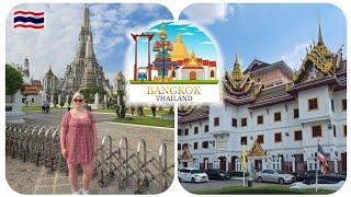 Bangkok Thailand Sightseeing Vlog  | Hop On Hop Of Boat | The Grand Palace!