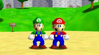 Super Mario 64 (2 Players) - Full Game 100% Walkthrough