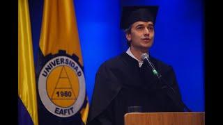 Discurso de David Escobar en la ceremonia de graduación del 20 de junio