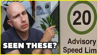 GREEN Speed Limit Signs?